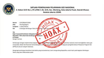 Waspada! Beredar Undangan Palsu Bimtek SPPG BGN Mencatut Nama Sestama