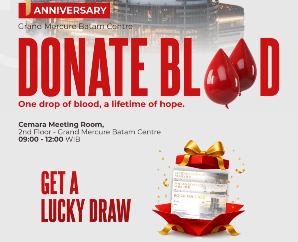 Donor darah di Grand Mercure Batam