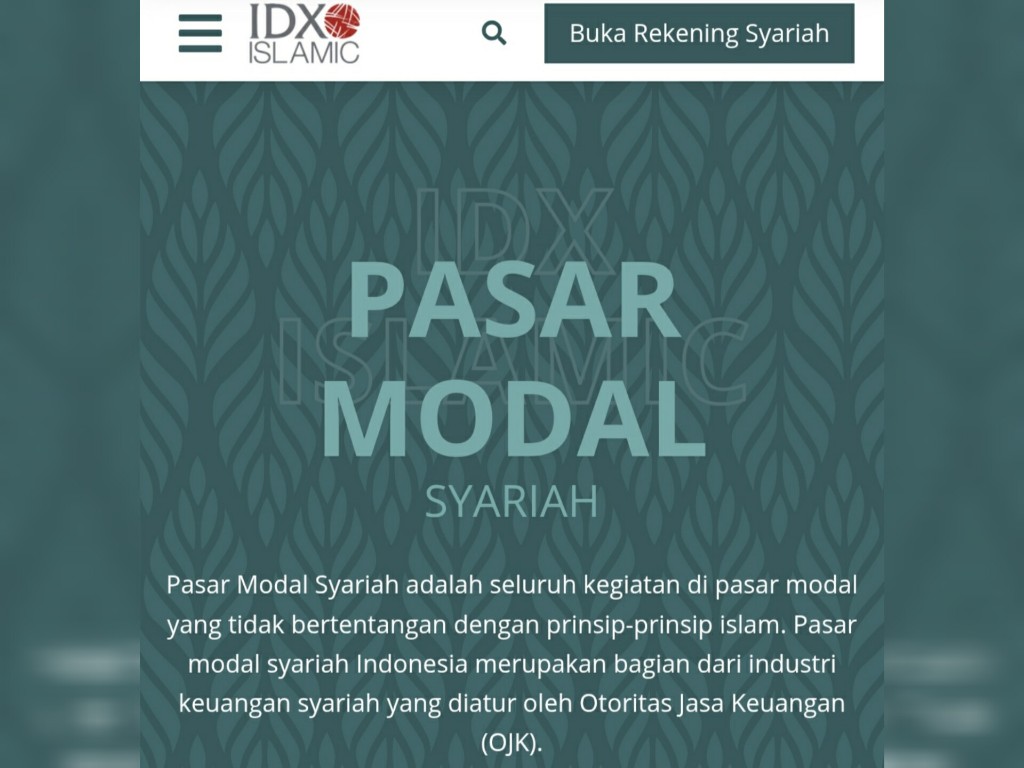 Pasar Modal Syariah