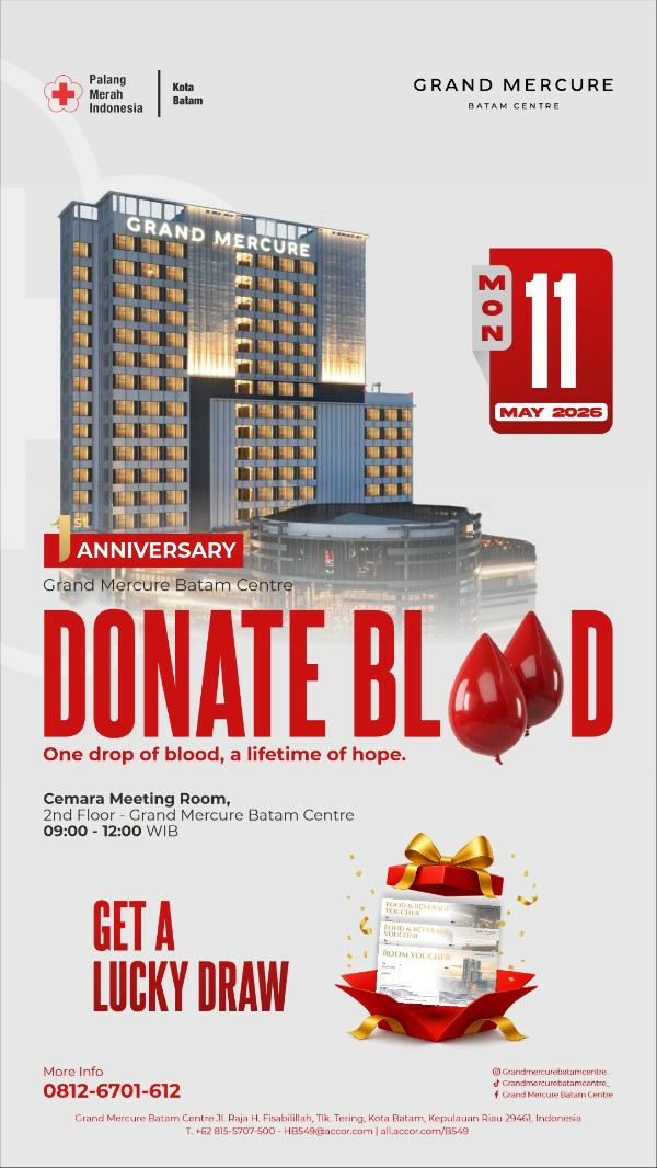 Grand Mercure Donor Darah