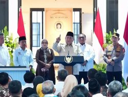 Prabowo Ingatkan Jangan Sampai Aparat Beking Judi hingga Narkoba: Harus Berani Koreksi