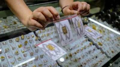 Emas Antam Stagnan di Rp 2.774.000/Gram