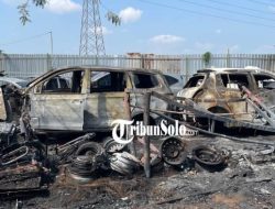 Kebakaran Gudang Sparepart Mobil Plumbon: Rugikan Rp400 Juta