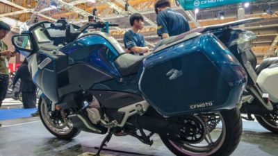 CFMoto 1250TR-G: Sang Penantang Gold Wing Berbekal Mesin KTM LC8