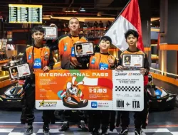 Gokart Barcode Kirim Empat Talenta Muda ke Italia