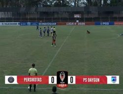 Persikotas Wajib Tiga Poin, TCS Desak Evaluasi Pelatih