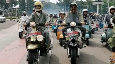 Scomadi Ramaikan Jakarta Mods May Day 2026
