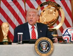 Trump Pilih UFC dan Pesta Saat Amerika vs Paraguay