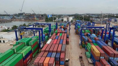 Naik 212%, Direct Call Internasional Terminal Peti Kemas Batu Ampar Tembus 106 Kunjungan