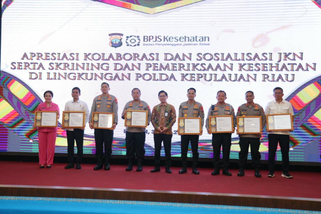 Polda Kepri Meraih Penghargaan