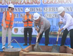 Gedung Serba Guna Polda Kepri Mulai Dibangun, Rampung 210 Hari