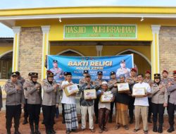 Sambut Hari Bhayangkara ke 80, Polda Kepri Gelar Bakti Religi di Masjid-Gereja Batam
