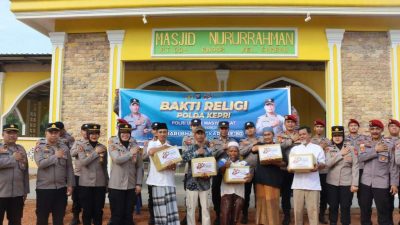Sambut Hari Bhayangkara ke 80, Polda Kepri Gelar Bakti Religi di Masjid-Gereja Batam