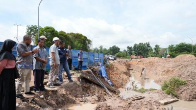 Pipa Simpang Plamo Bocor Lagi Imbas Hujan, Suplai Air di Sejumlah Wilayah Batam Macet