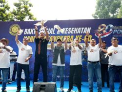 HUT Bhayangkara ke-80, Wakapolri dan Akpol ’90 Gelar Baksos-Tanam Pohon di Bogor