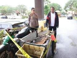 Maling Penutup Drainase Terowongan Pelita Batam Nyabu Dulu Sebelum Beraksi