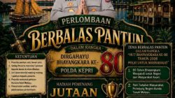 Polda Kepri Lomba Berbalas Pantun