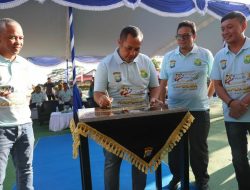 GOR Gemilang Polda Kepri Diresmikan, Irjen Asep Buka Turnamen Badminton Cup 2026
