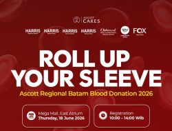 Ascott Regional Batam Gelar Donor Darah di Mega Mall Besok, 100 Orang Pertama Dapat Beras 5 Kg
