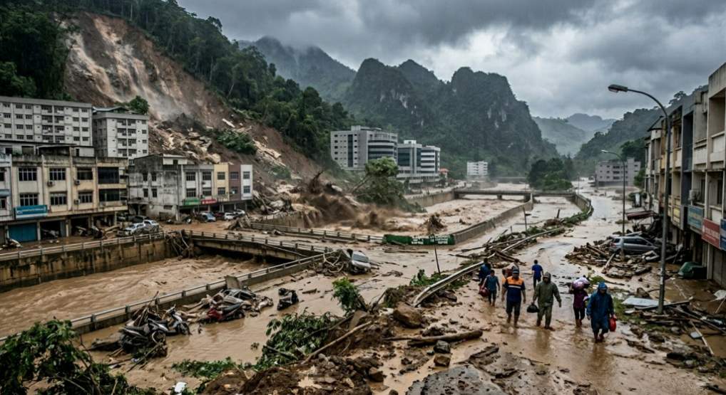 Banjir dan Longsor di Batam