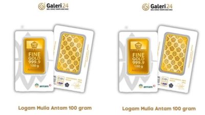Harga dan buyback emas Pegadaian Selasa 30 Juni 2026: Antam, UBS, serta Galeri 24 kompak turun