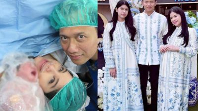 11 Bintang dengan Anak Berjarak Usia Belasan Tahun