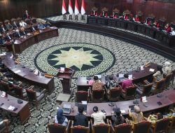 Mahkamah Konstitusi sidang putusan 23 uji materi hari ini