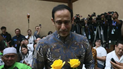 Jelang pembacaan vonis, Nadiem Makarim berharap kebenaran menang