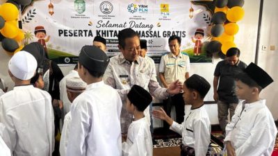 Peringati Muharram, YBM PLN gelar khitanan massal gratis bagi 31 anak di Sukamara