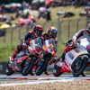 Jadi penghancur Veda saat urutan 1, David Almansa seperti kena getahnya usai dikalahkan murid Marc Marquez lagi