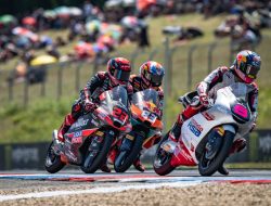 Jadi penghancur Veda saat urutan 1, David Almansa seperti kena getahnya usai dikalahkan murid Marc Marquez lagi