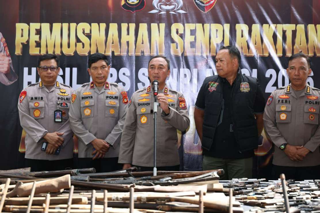 Senpi Rakitan Ilegal Sumsel