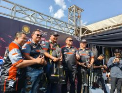 Cegah Balap Liar, 506 Pembalap Adu Cepat di Open Drag Bike Akpol 1990 Samarinda