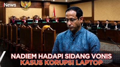 Nadiem Makarim terima vonis hakim di kasus Chromebook hari ini