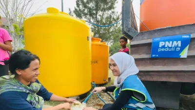 PNM hadirkan air bersih untuk pengungsi gempa NTT