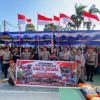 Ditreskrimsus Polda Kepri Bagikan Bendera Hingga Sembako ke Warga Nongsa