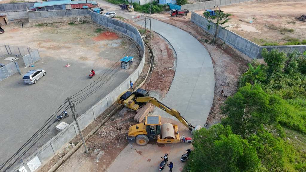 Jalan Rusak di Batam