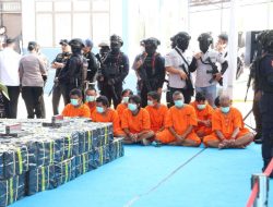 Siasat MV Ocean Porter, 4X Ganti Nama Demi Selundupkan 2,6 Ton Sabu Cair di Perairan Karimun