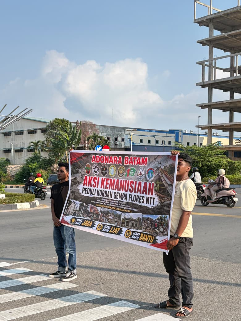 Pratu Batam Galang Dana