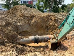 Perbaikan Pipa di Muka Kuning Batam Rampung, Air Mengalir Bertahap ke Rumah Warga