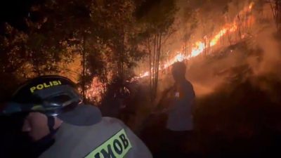 Polsek Sekupang Imbau Warga Tak Bakar Hutan di Tengah Cuaca Ekstrem, Bisa Dipidana