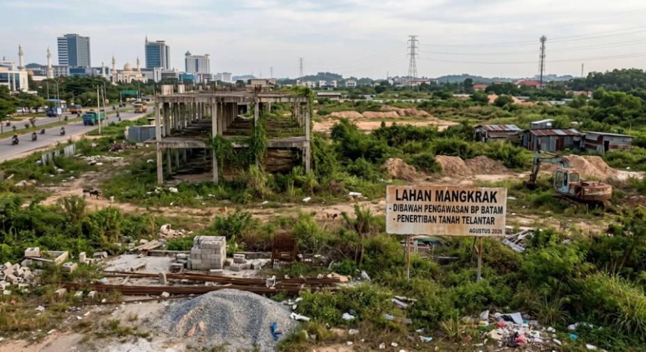 Lahan Mangkrak di Batam