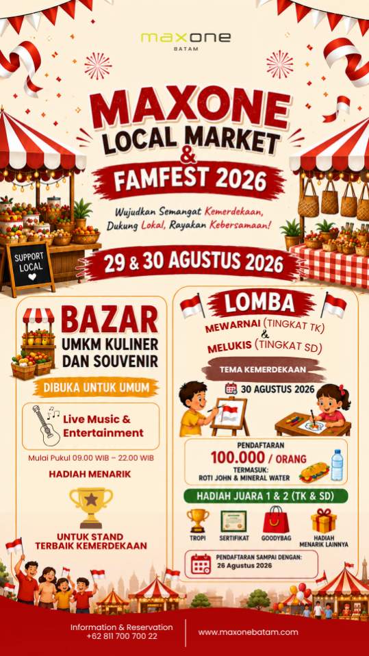 Maxone Batam Bazar