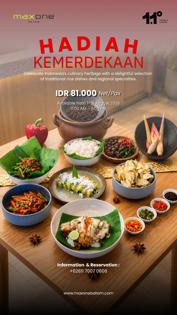 Maxone Batam Menu Kemerdekaan