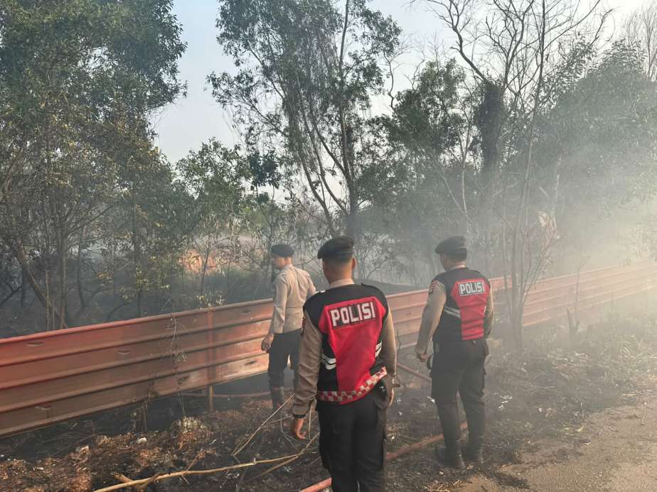 Lahan di Rempang dan Nongsa Terbakar