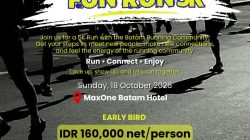 Lari Santai Maxone Batam Digelar 18 Oktober Lari Santai Maxone Batam Digelar 18 Oktober