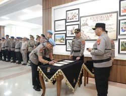 Sertijab di Polda Kepri, Sejumlah Pejabat Utama hingga Kapolres Berganti