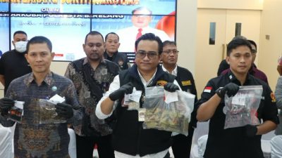 Sabu hingga Vape Dimusnahkan Polresta Barelang
