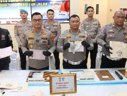 Bikin Pekak dan Pemicu Balap Liar, 267 Motor knalpot Brong di Batam Disita Polisi