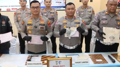Bikin Pekak dan Pemicu Balap Liar, 267 Motor knalpot Brong di Batam Disita Polisi